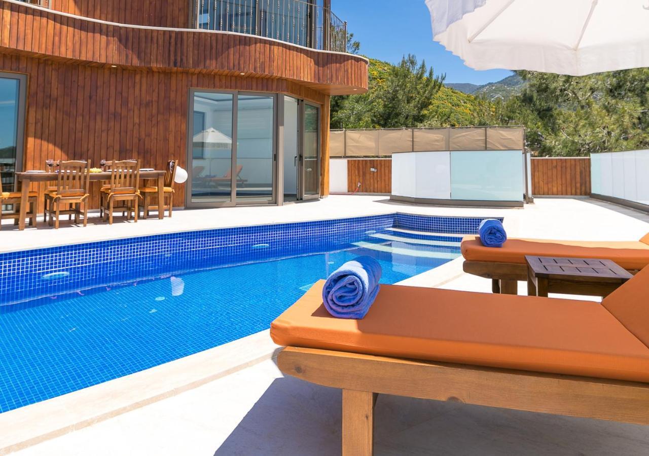 Villa 5 Sleeps 6 Isolated Pool See And Montain View-Villa Kartal Yuvasi Uzumlu  외부 사진